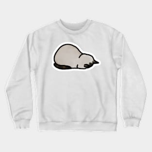 Faceplant Cat Crewneck Sweatshirt